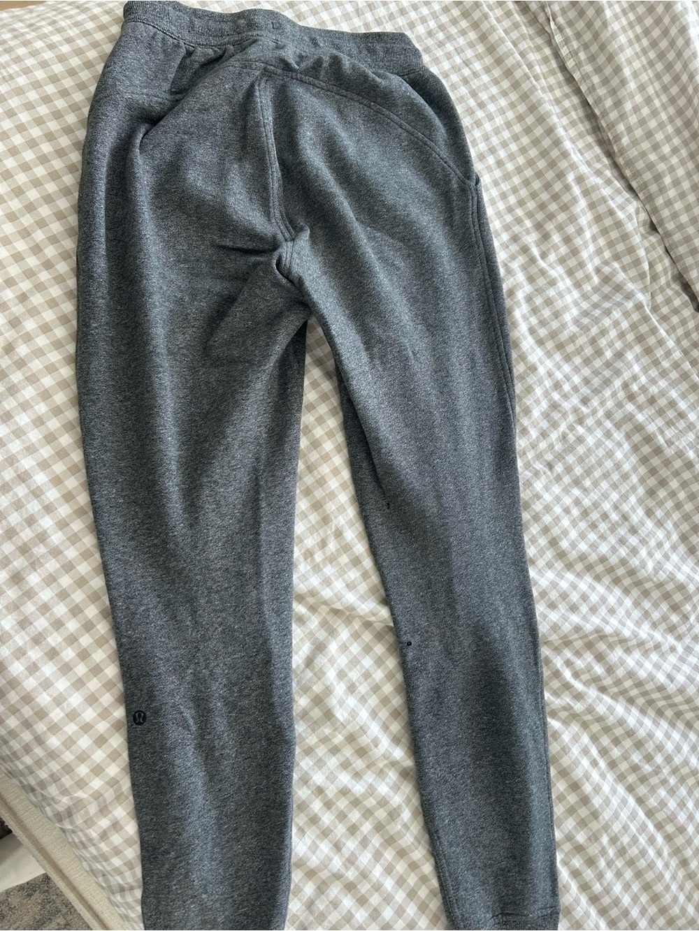 lululemon scuba joggers in heathered speckled black size 4 - Picture 5 of 8